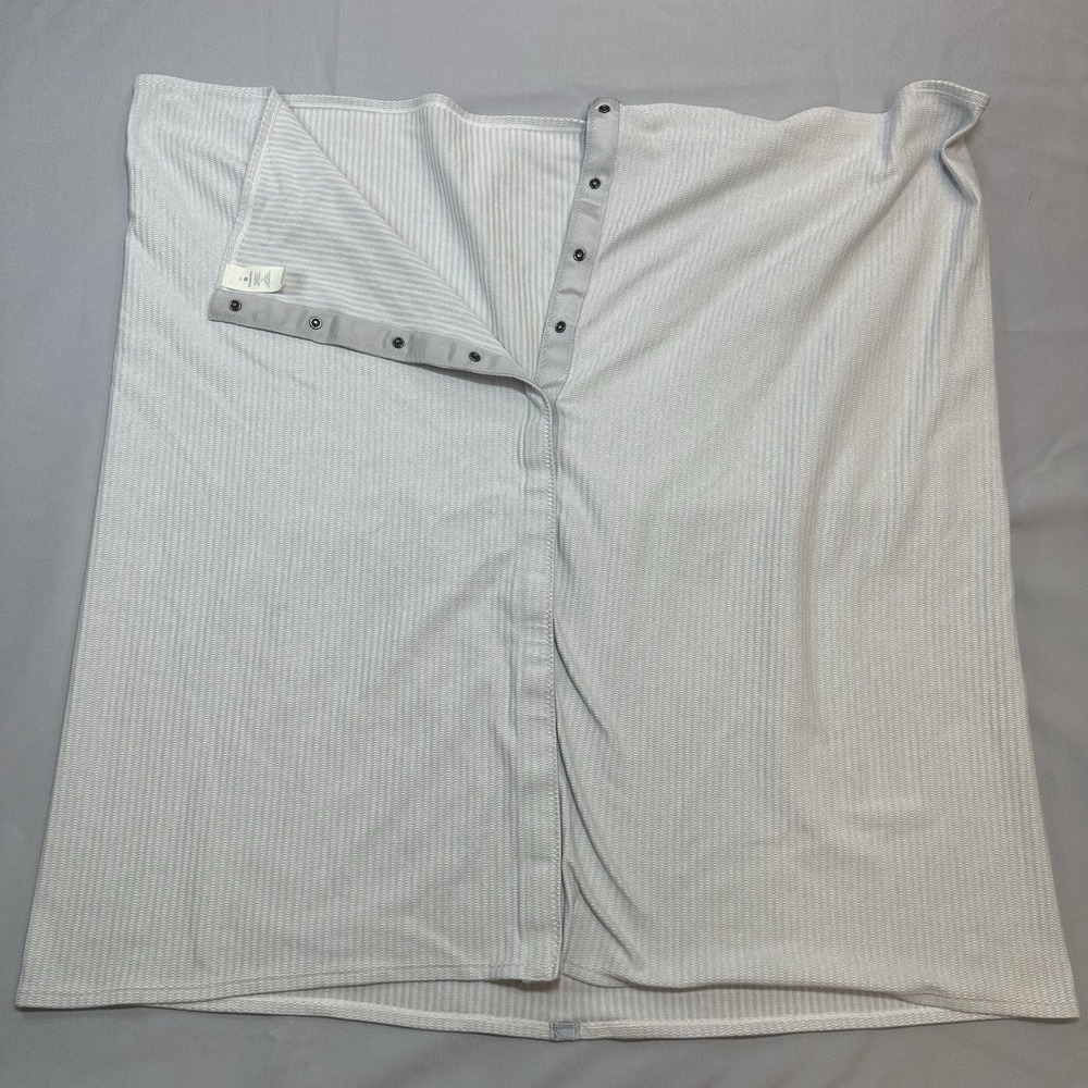 Lululemon Vinsaya Wrap Scarf Women's OS White Gray Casual City Designer